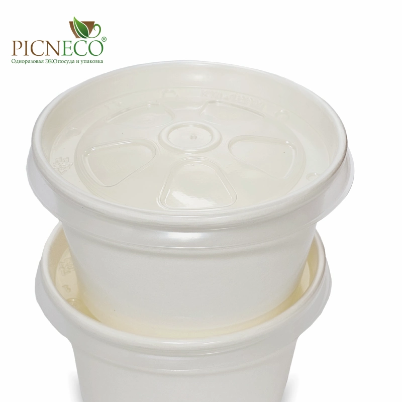 товар Контейнер круглый 500 мл, белый KM155